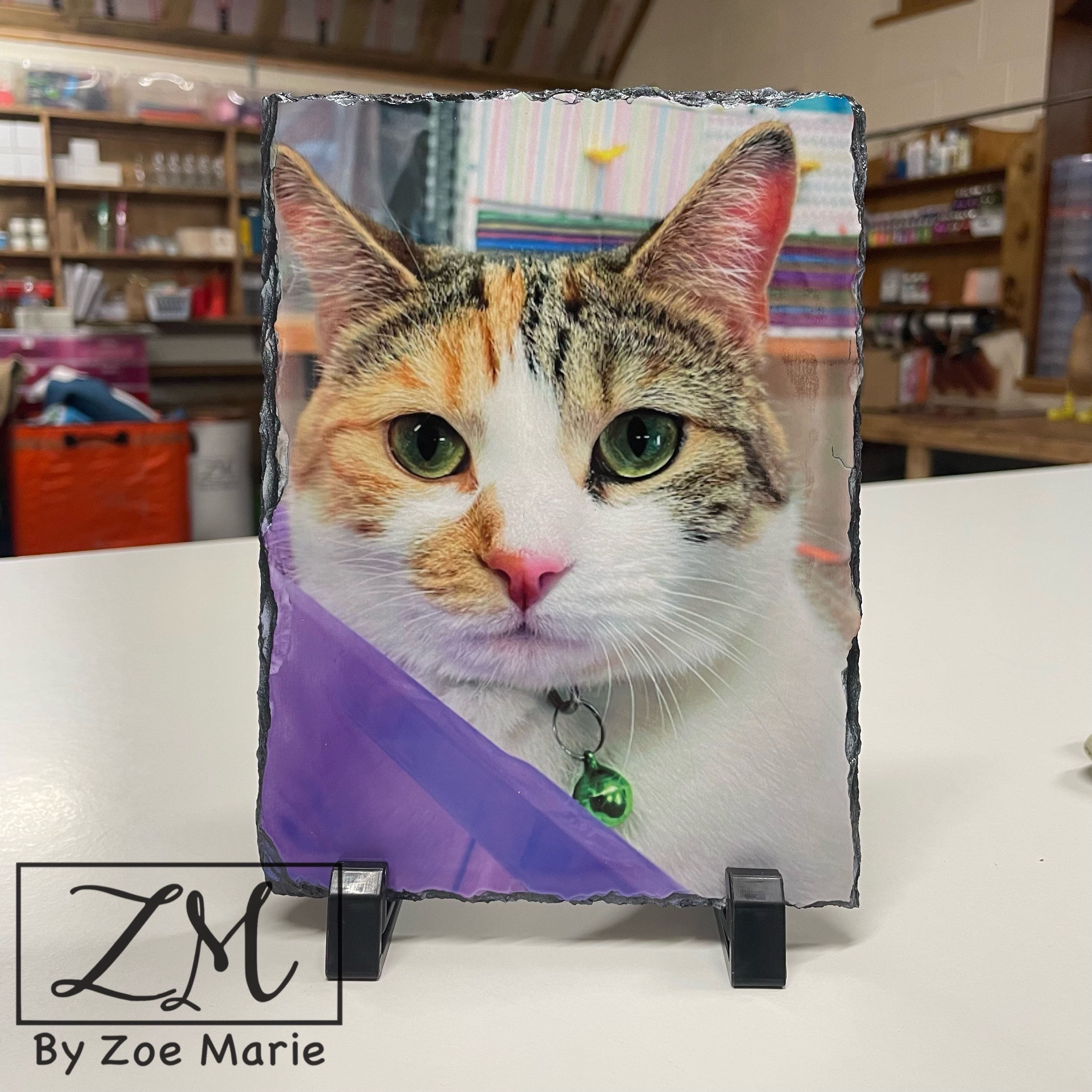 15x20cm Personalised Photo Slate