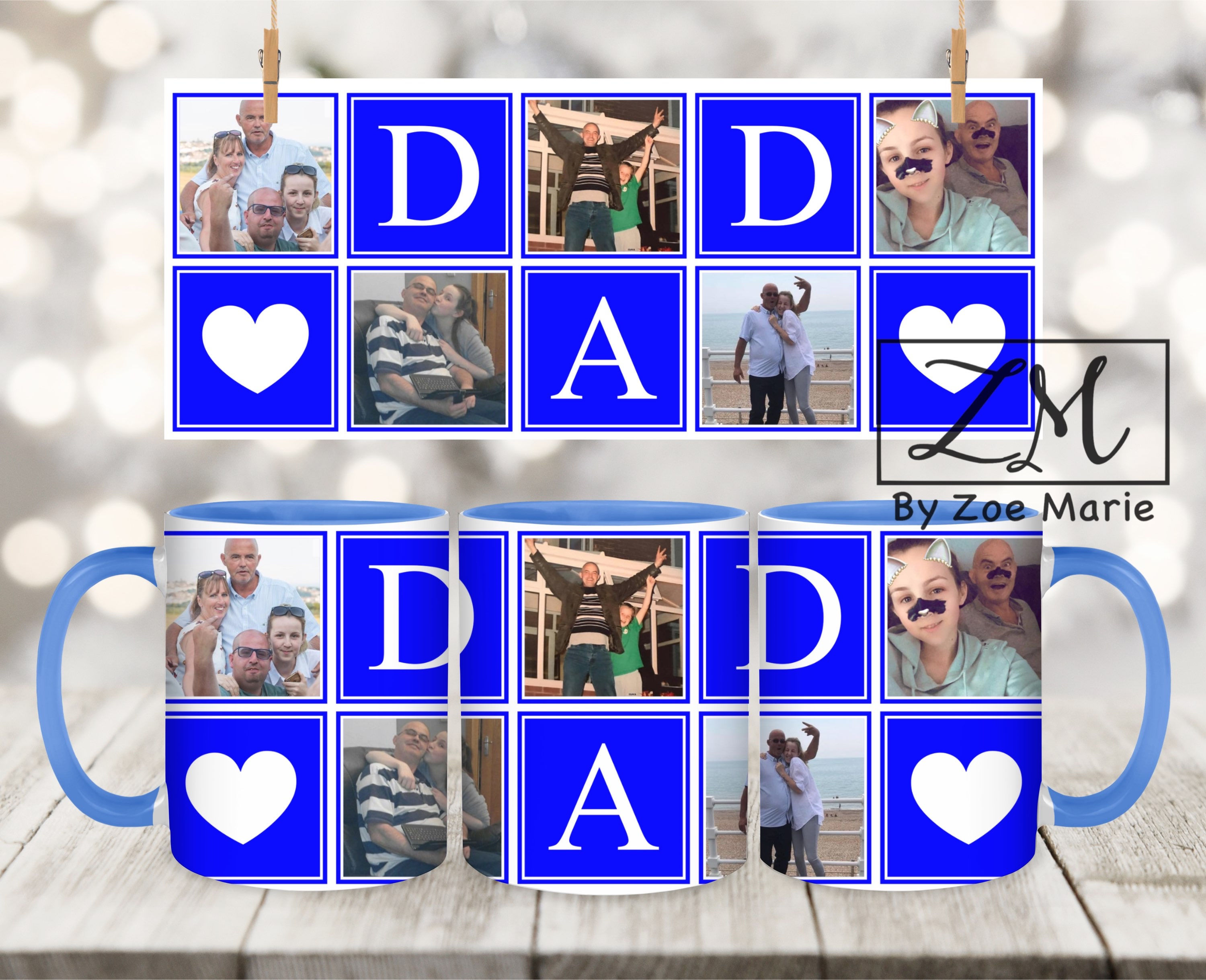 Dad Photo Mug