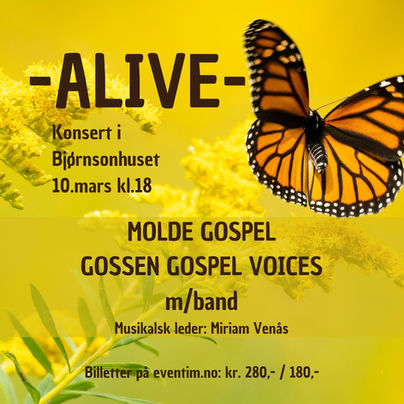 Gospel-fest i Bjørnsonhuset 2024