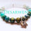 Miniature : Bracelet Cristal, jade blanc, apatite, amazonites 