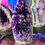 Miniature : Druse amethyste base sciée 
