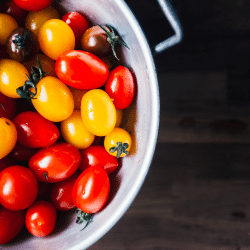 Mixed cherry tomatoes