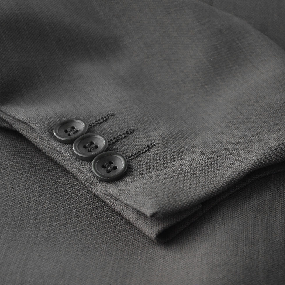 Thumbnail: Men’s grey 2-button slim-fit suit