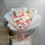 縮圖：庭園玫瑰+粉白永生玫瑰9支Preserved Pink Rose Flower Bouquet