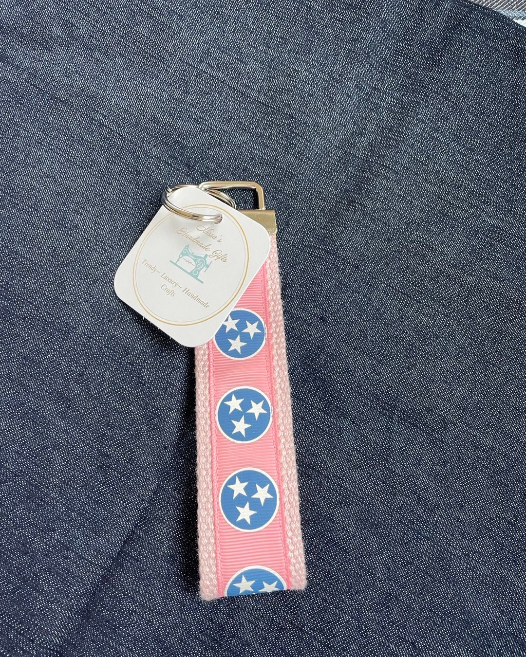 Tristar Wristlet Keychain