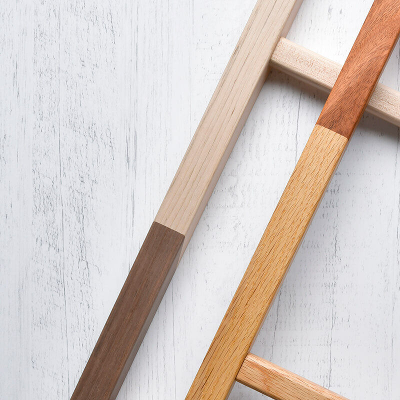 Thumbnail: Artisan Blanket Ladder 50/50 Maple/Walnut