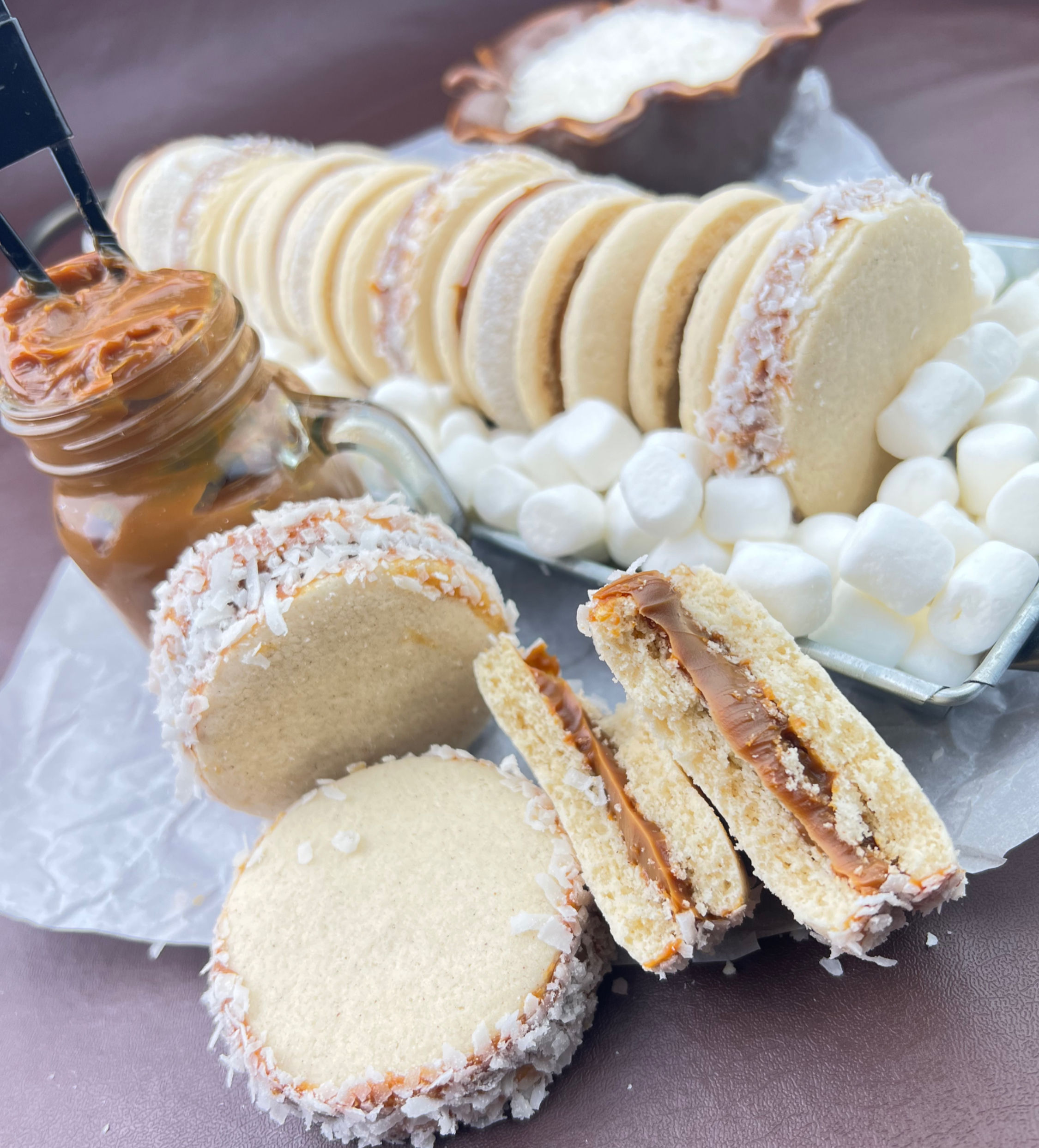 ALFAJORES RECIPE CARD