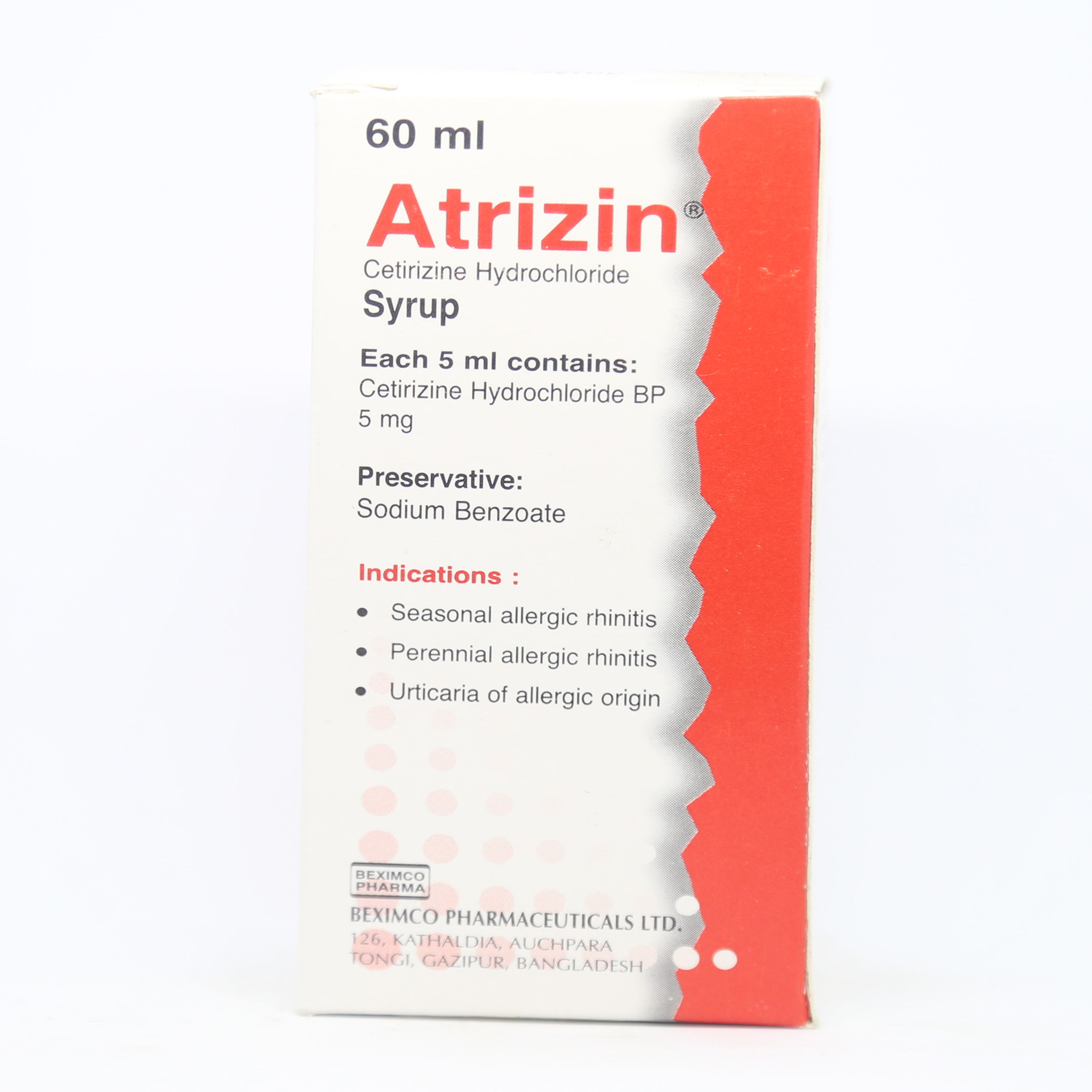 Atrizin Syrup 60ml
