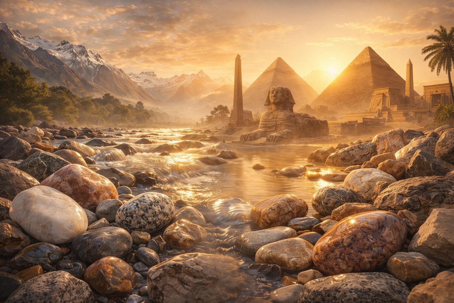 Ancient Rooks The Mineral Connection Between Ancient Egypt & Tasman, New Zealand ...