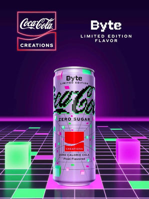 Coca-Cola Creations abre portal para a Byte, primeiro sabor da Coca-Cola nascido no mundo virtual