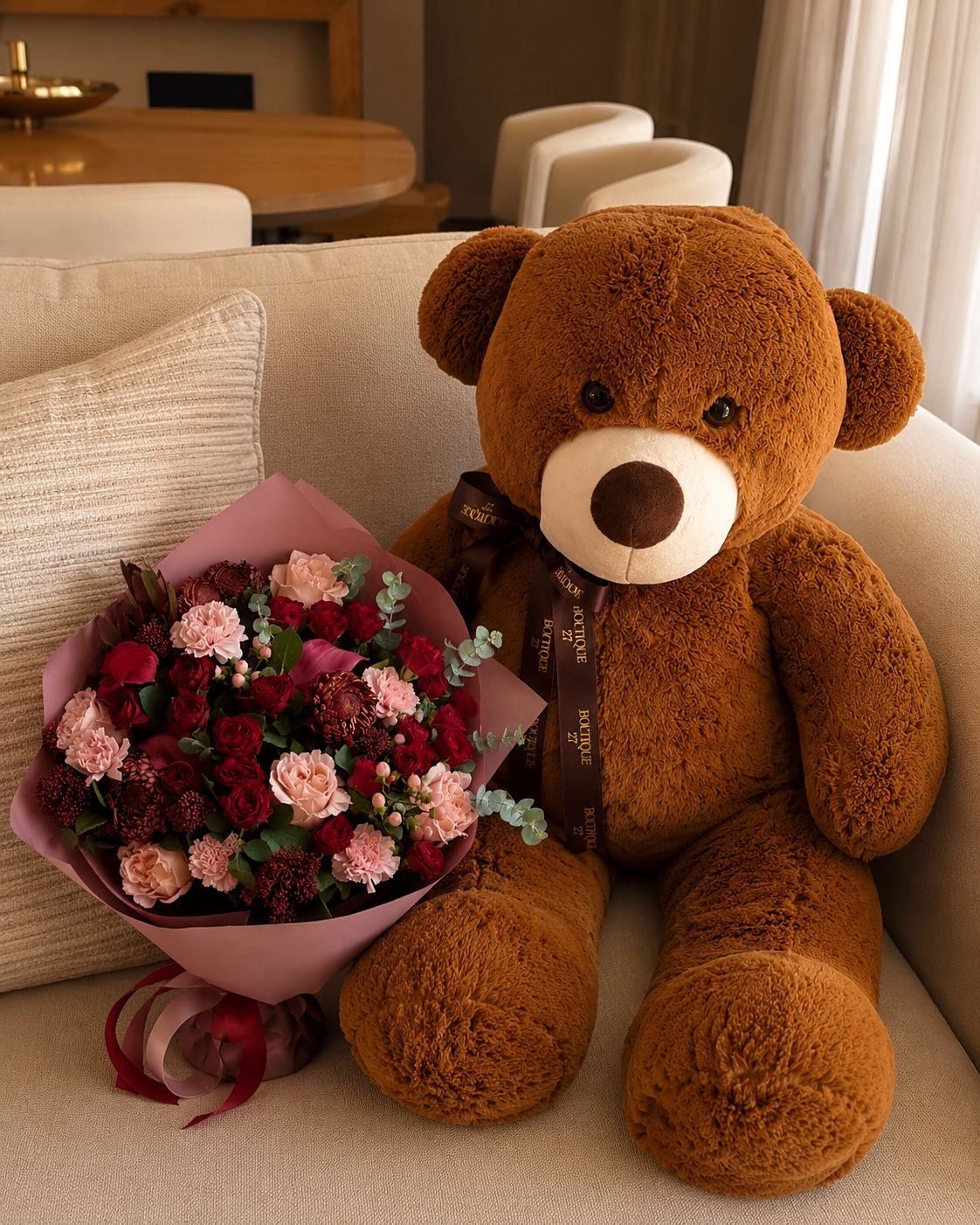 The Signature Teddy & Bouquet