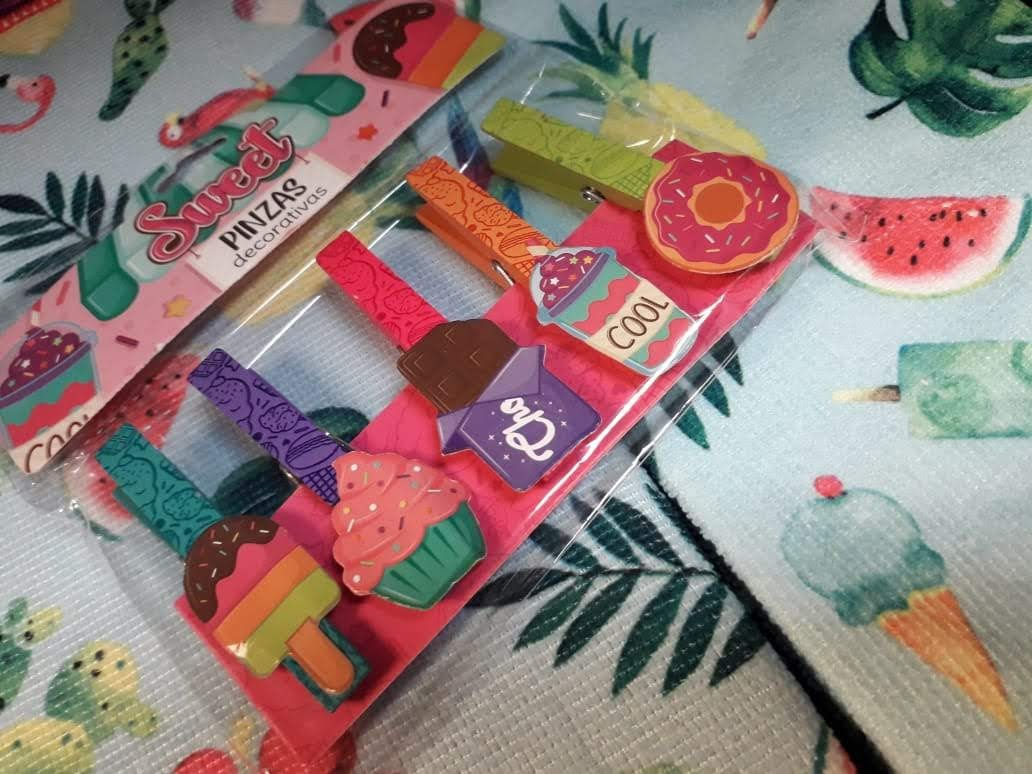 pinzas sujeta mensajes