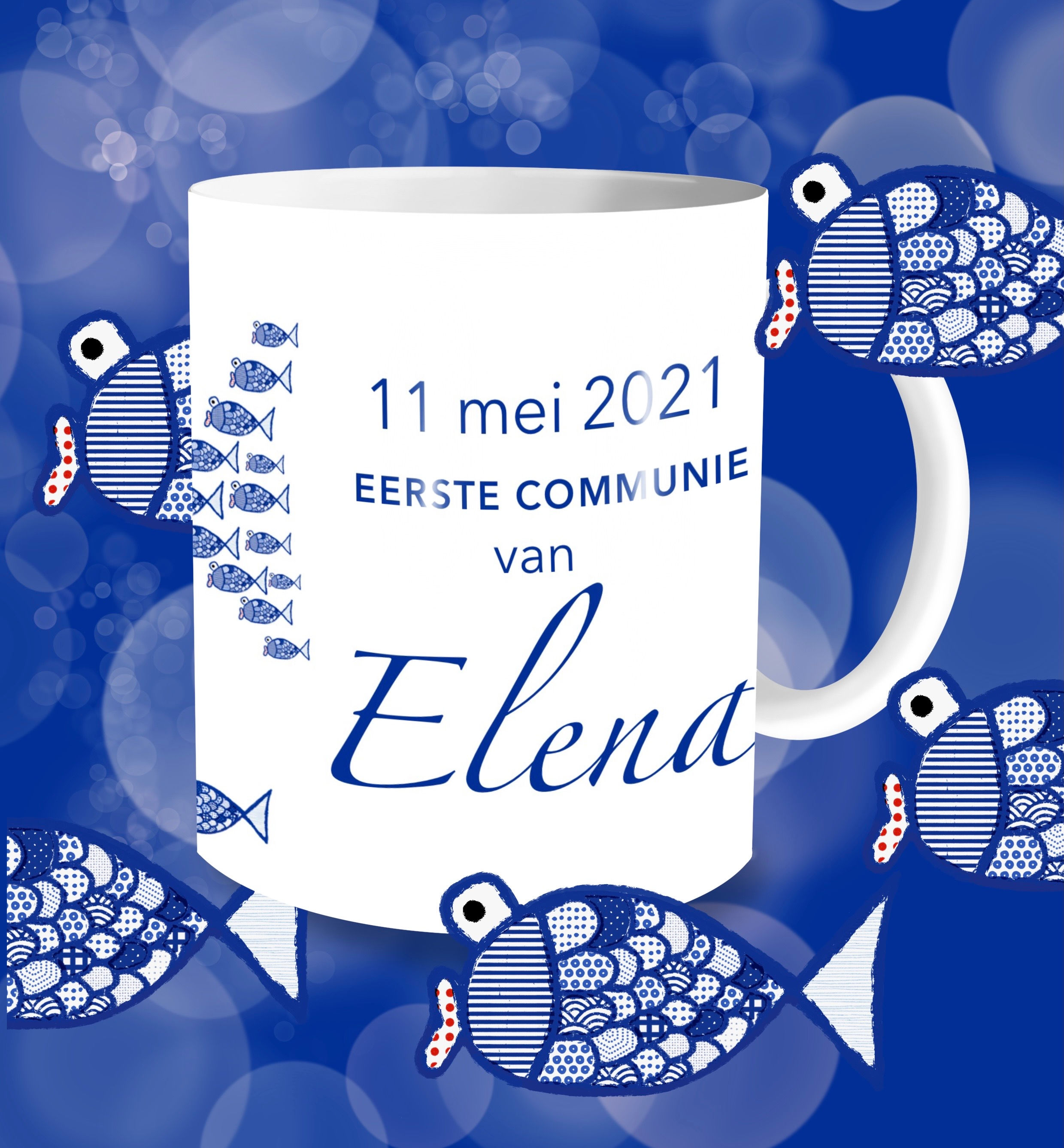 Mok voor een eerste Communie