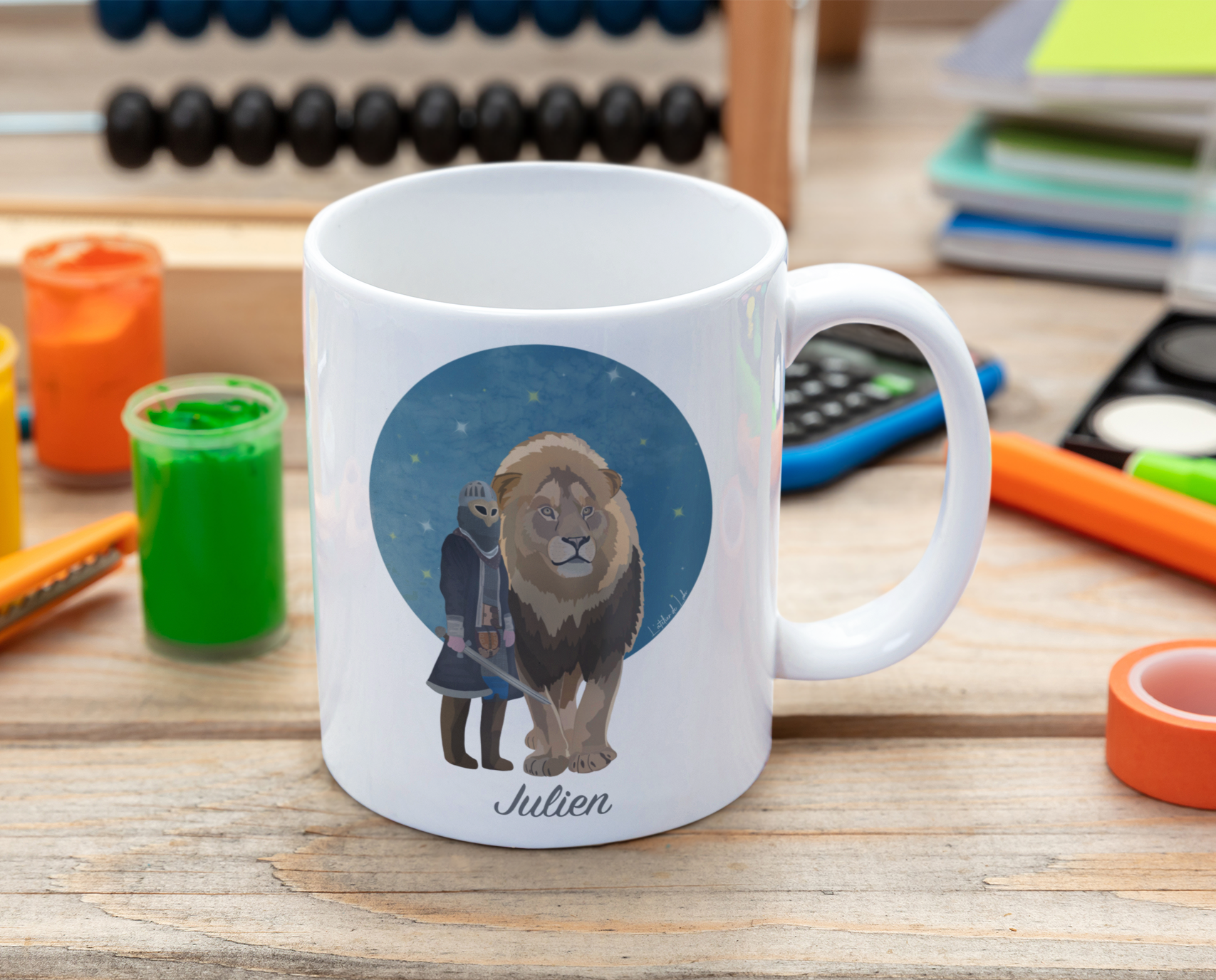 Mug Chevalier et Lion