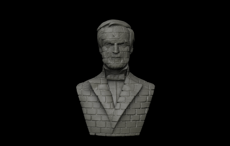 While We Were Marching Digital ZBrush Sculpt