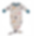 Thumbnail: Knotted Baby Gown - Floral Cats