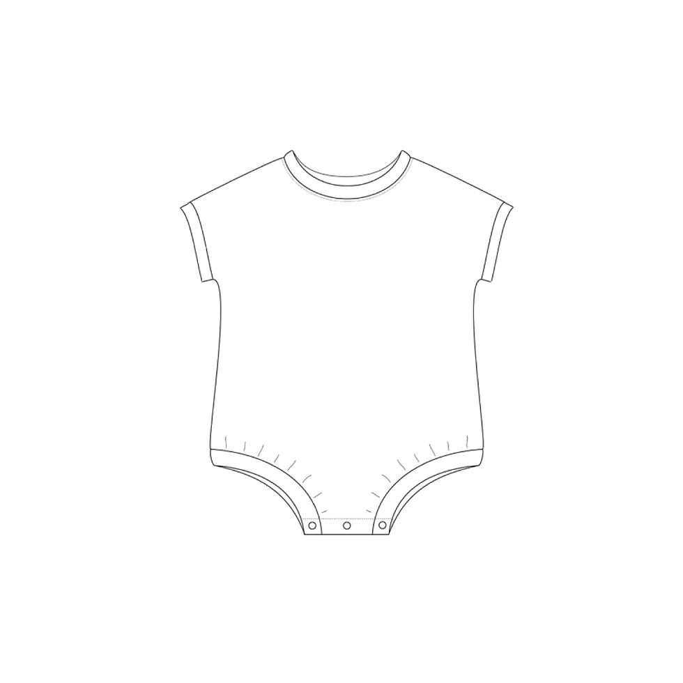 Thumbnail: Custom Oversized Sweater Romper | Diaper Shirt | Bodysuit