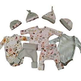Handmade bamboo grow with me set
