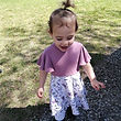 Handmade bamboo twirly dress