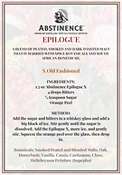 Abstinence 'Epilogue' NA Spirit no Bottle(3.5 × 5 in).png