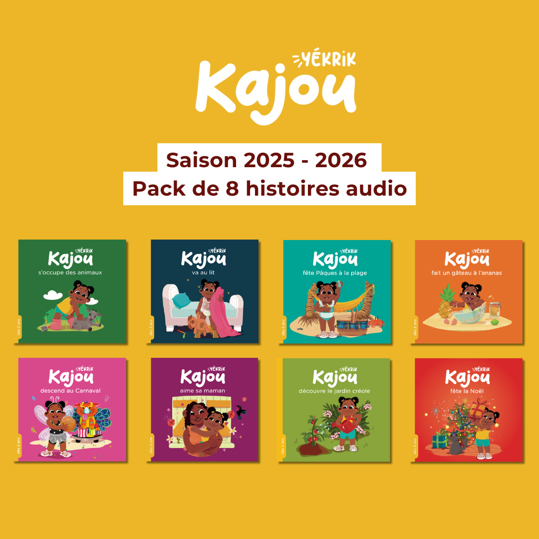Kajou - pack de 8 audios - Saison 2025/2026