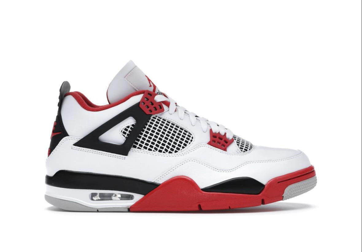 Retro 4 Fire Red