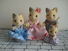 Sylvnian families Whisker cat family