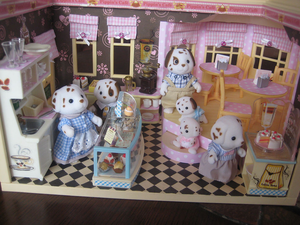 Sylvanian Pippin's cafe