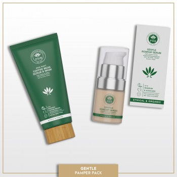 VEGAN SKIN CARE BUNDLE | GENTLE PAMPER PACK | FOR SENSITIVE SKIN, ECZEMA, ROSACE