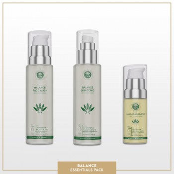 PHB VEGAN SKIN CARE SET | BALANCE SKIN 3PC KIT | FOR OILY SKIN, BLEMIS