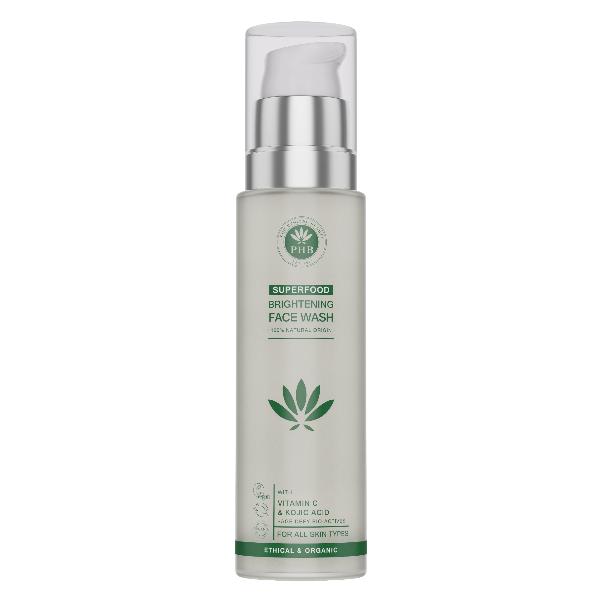 NEW SUPERFOOD FACE WASH | WITH VITAMIN C & KOJIC ACID