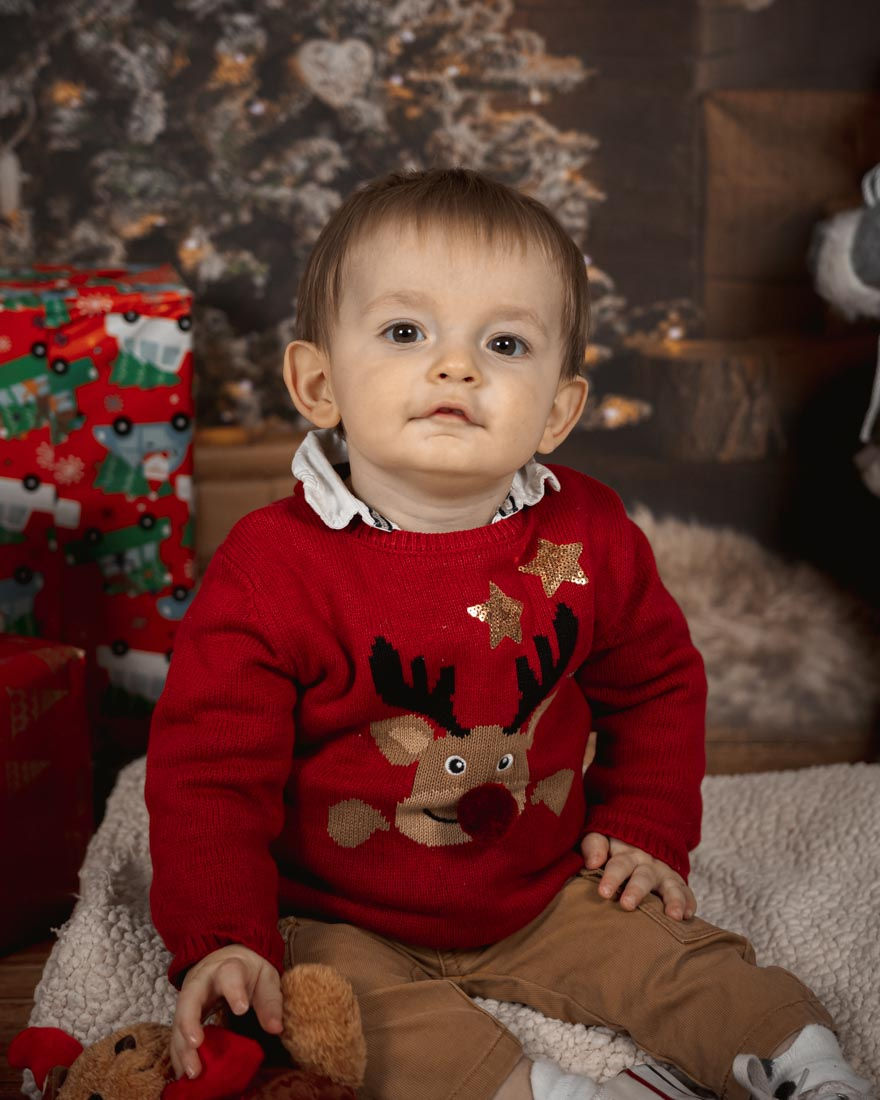 Shooting de Noël Kentin Ménard Photographe en Normandie dans l'Orne