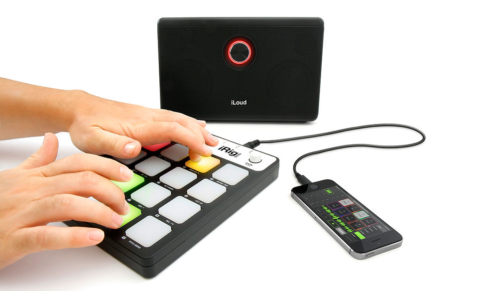 Thumbnail: iRig Pads MIDI Groove Controller
