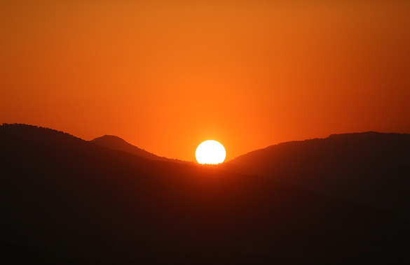 Sonnenuntergang Natur Bild Council für