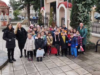 Επίσκεψη Β΄ Τάξης στην Πρόνοια