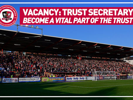 Vacancy: Trust Secretary