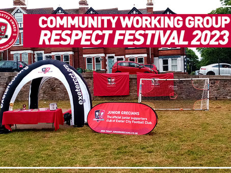 Community Working Group enjoy Respect Festival 2023