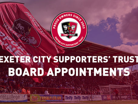 Supporters' Trust Appointments 2024-25