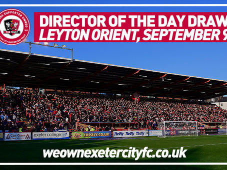 Director of the Day Draw: Leyton Orient