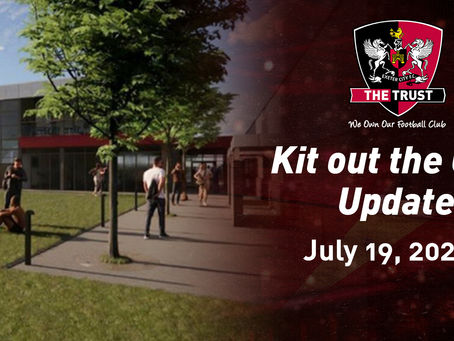 Kit out the Cliff Update: 19/07/2022