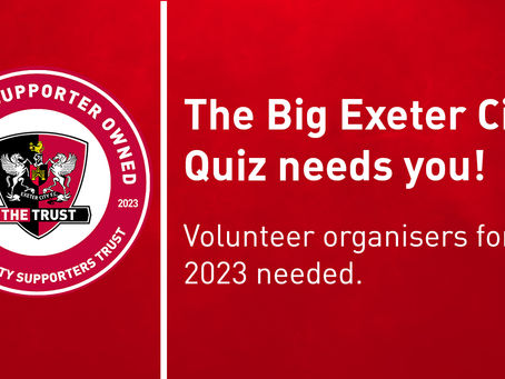 Help out at the Big Exeter City Quiz 2023