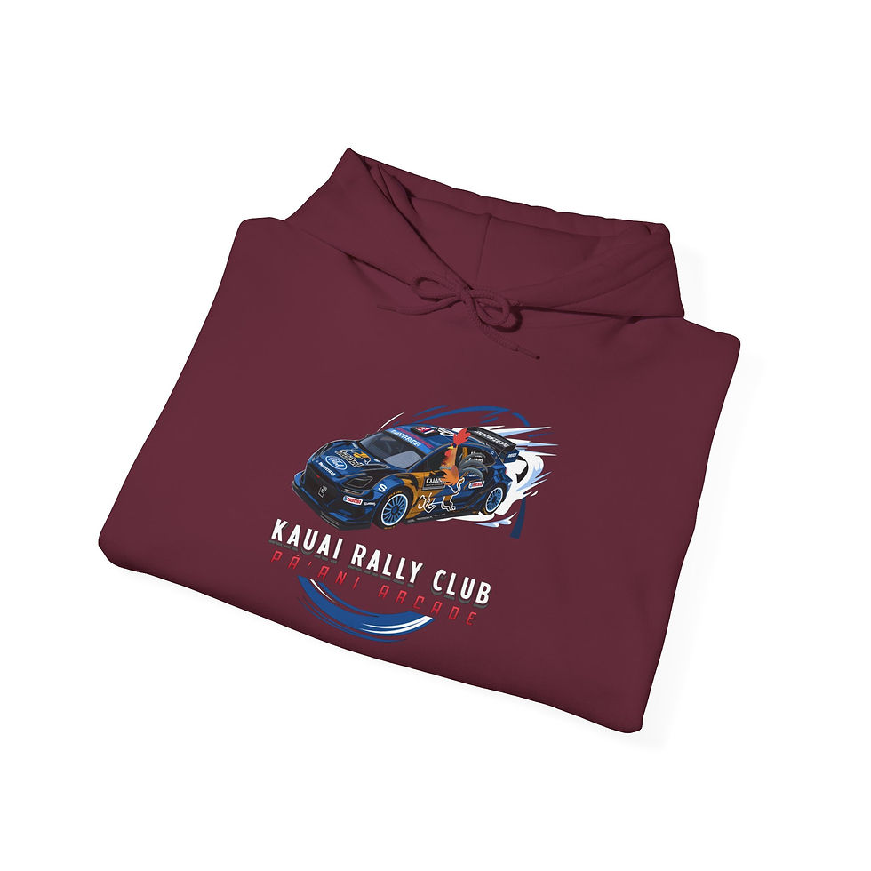 Thumbnail: Kauai Rally Club Hoodie - Unisex Heavy Blend™ Sweatshirt 