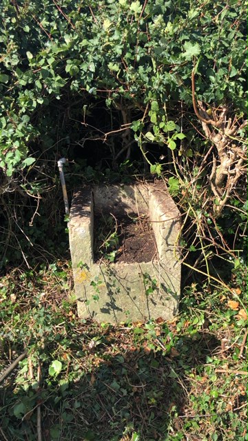 Old Latrine's sluice pre shower block
