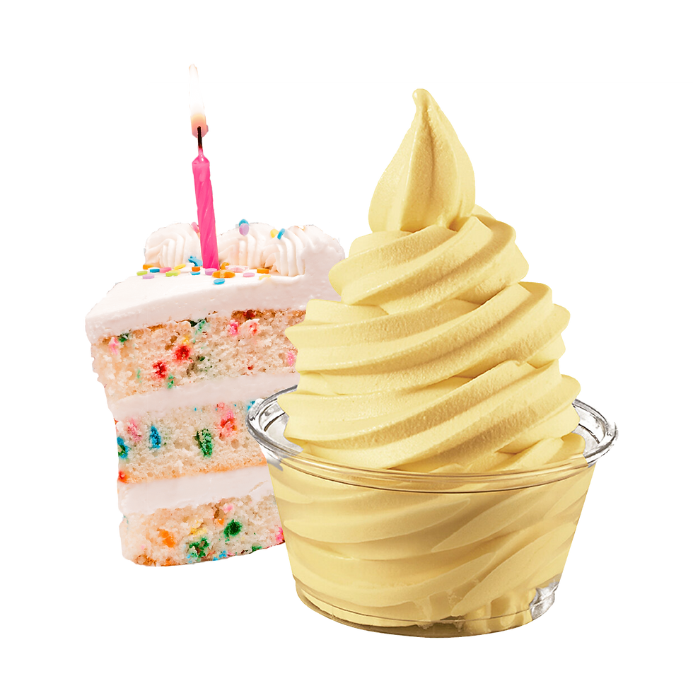 Birthday Cake Soft Serve Ice Cream Mix Bonniessnkshk