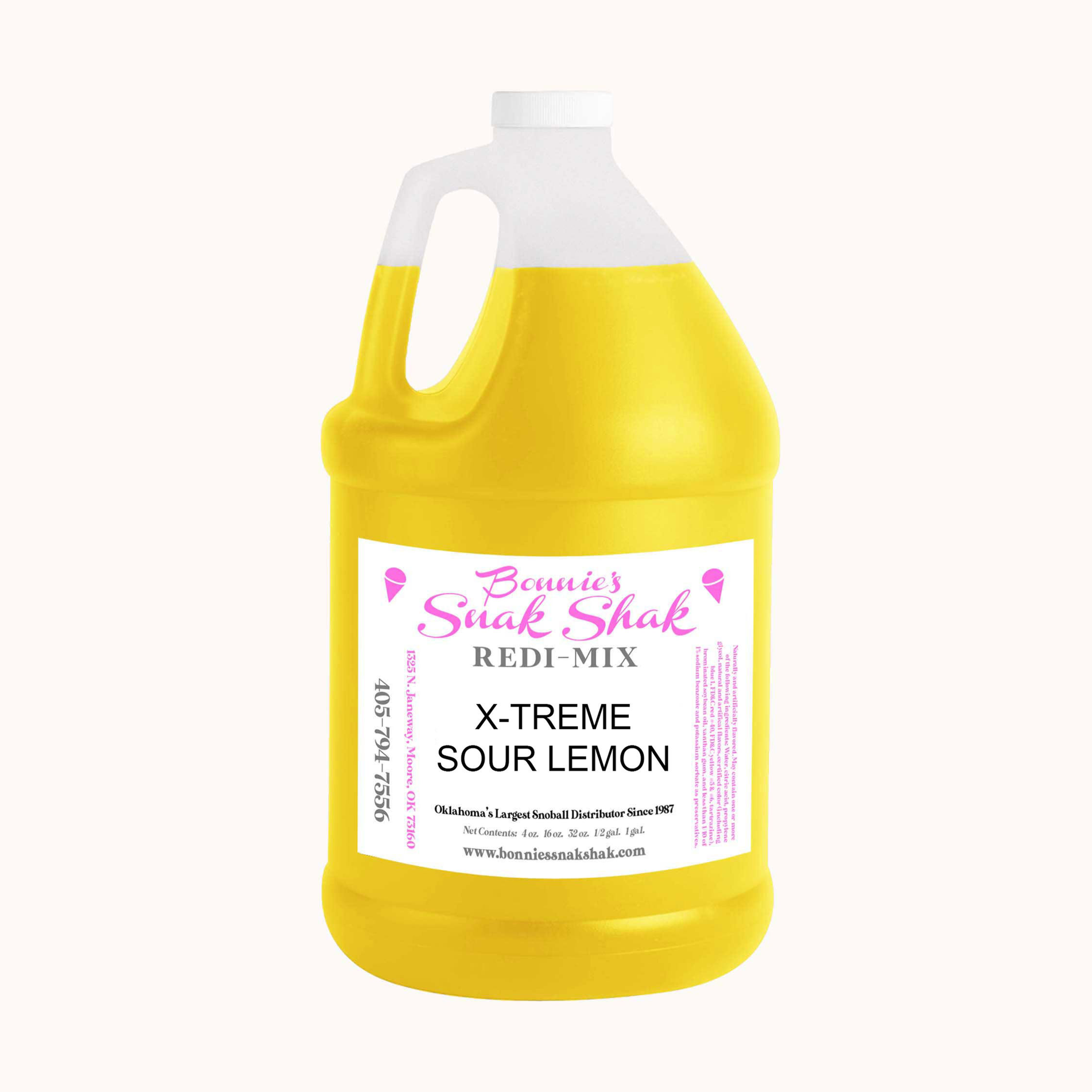 X-Treme Sour Lemon (Redi-Mix)