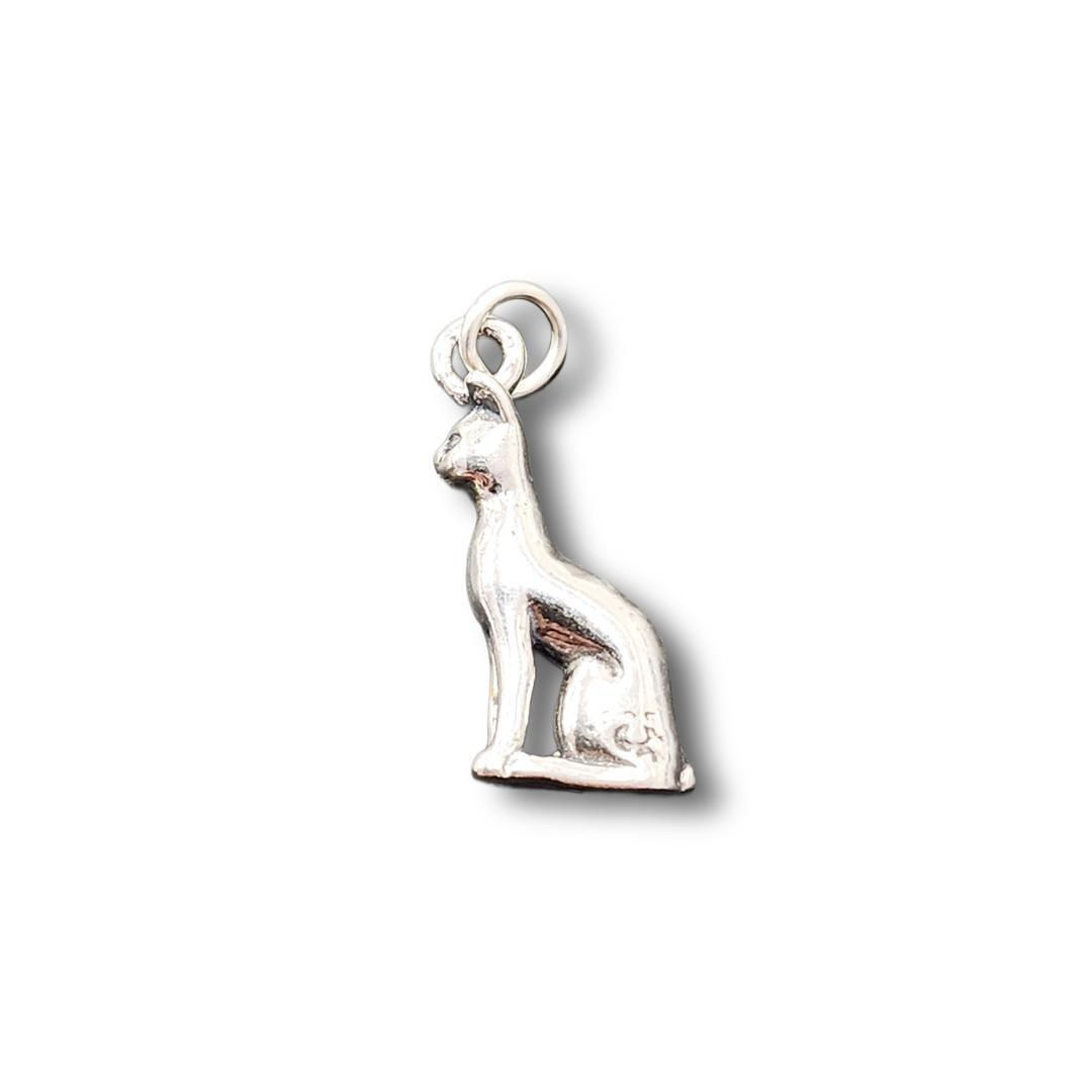 Bastet Pendant .925 Sterling Silver