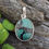 Thumbnail: Turquoise Pendant .925 Sterling Silver (OC5)