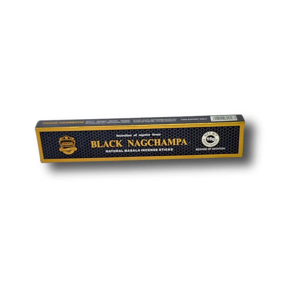 Black Nag Champa Incense Sticks