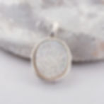 Angel Aura Druzy Pendant .925 Sterling Silver (ON)