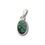 Thumbnail: Emerald Pendant .925 Sterling Silver (HCO) WB